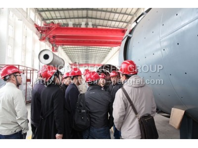 Kazakhstan customers visit Pengfei Group