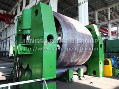 Large bending roll