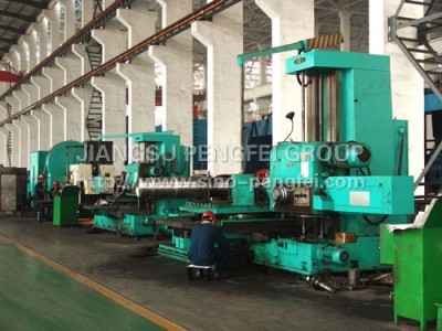 Digital display horizontal milling and boring machine